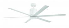 Craftmade TTE65W6 - 65 " Ceiling Fan w/Blades & LED Light Kit, Wet Rated