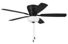 Craftmade WHL52FB5C1 - 52" Hugger Ceiling Fan w/ 5 Blades, Light Kit