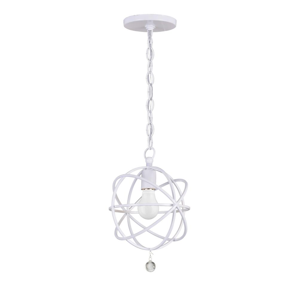 Solaris 9'' Wet White Pendant