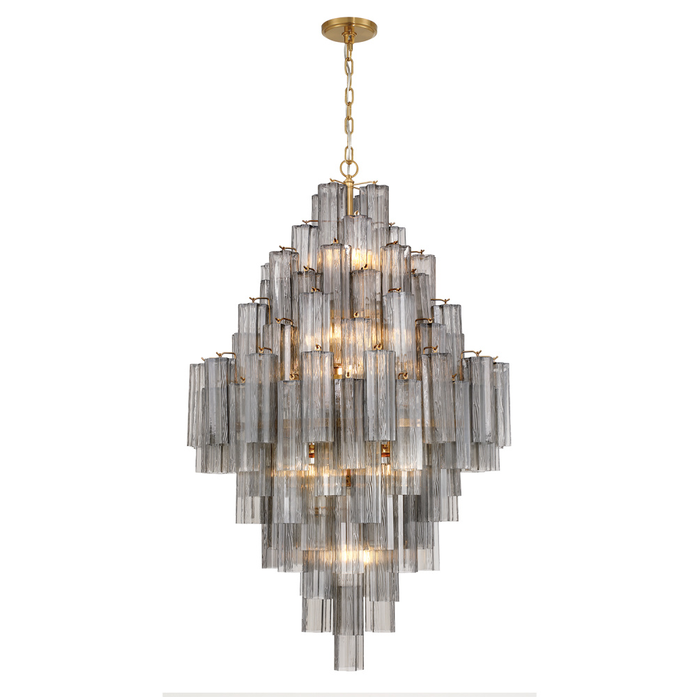 Addis 31.5'' Aged Brass Chandelier