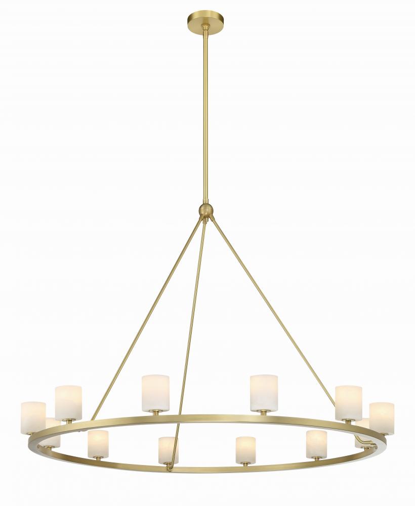 Aragon 46.75'' LED Soft Brass Chandelier