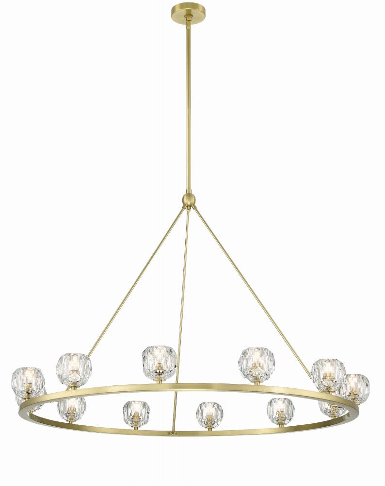 Aragon 48'' LED Soft Brass Chandelier