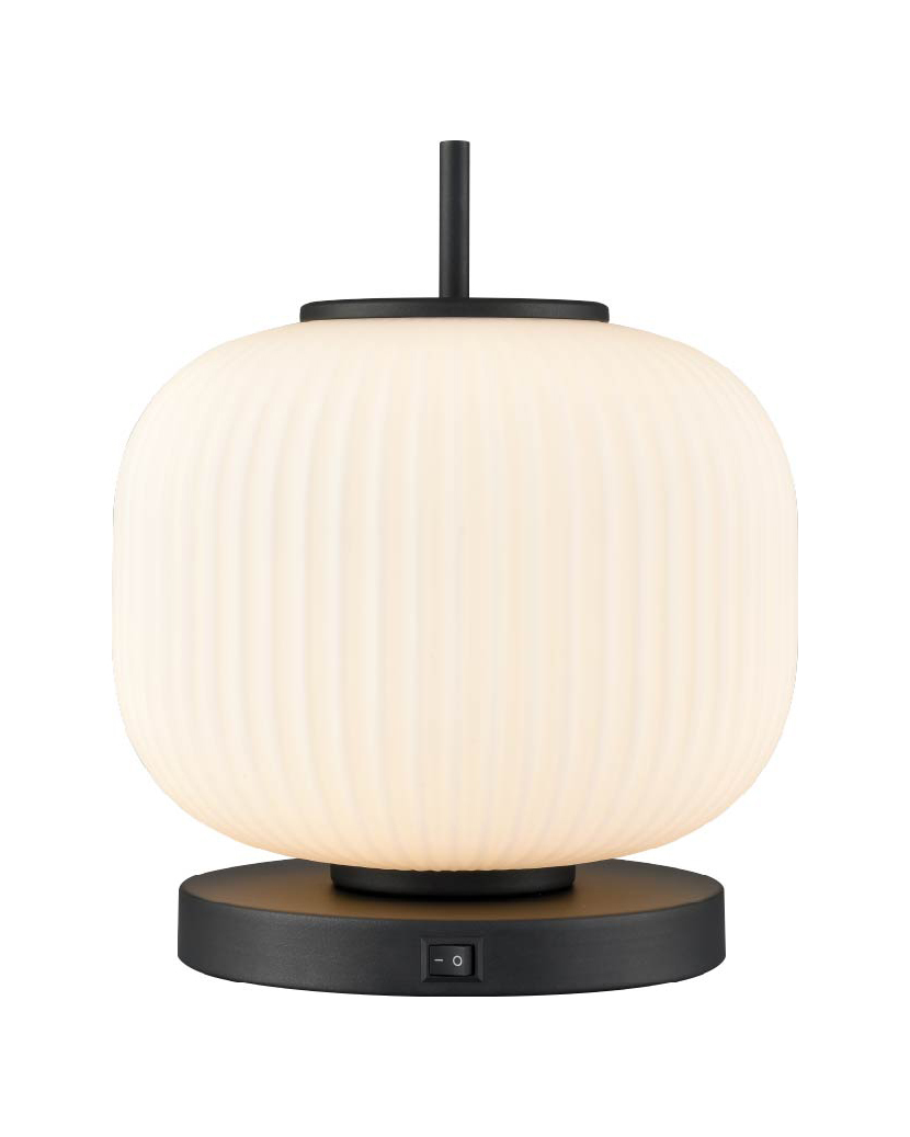 MOUNT PEARL 12" TABLE LAMP