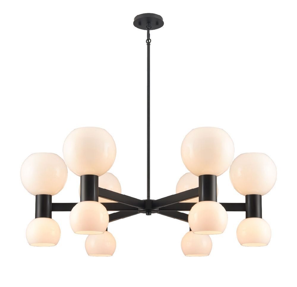 LILLOOET 12 LT CHANDELIER