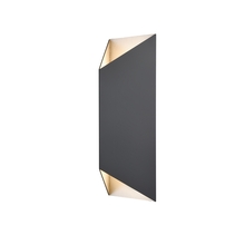 DVI DVP43081SS+BK - BRECON TRIANGLE SCONCE