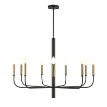 DVI DVP44029MF+GR - OLIVIA 9 LT CHANDELIER