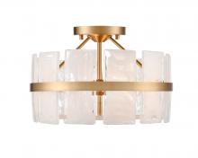 DVI DVP5211BR-MS - LUNA 3 LT SEMI-FLUSH