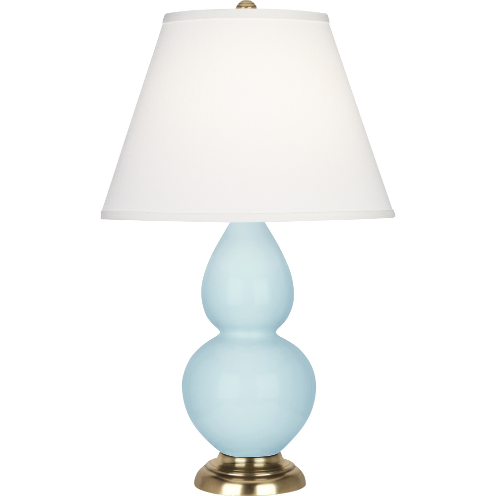 Baby Blue Small Double Gourd Accent Lamp