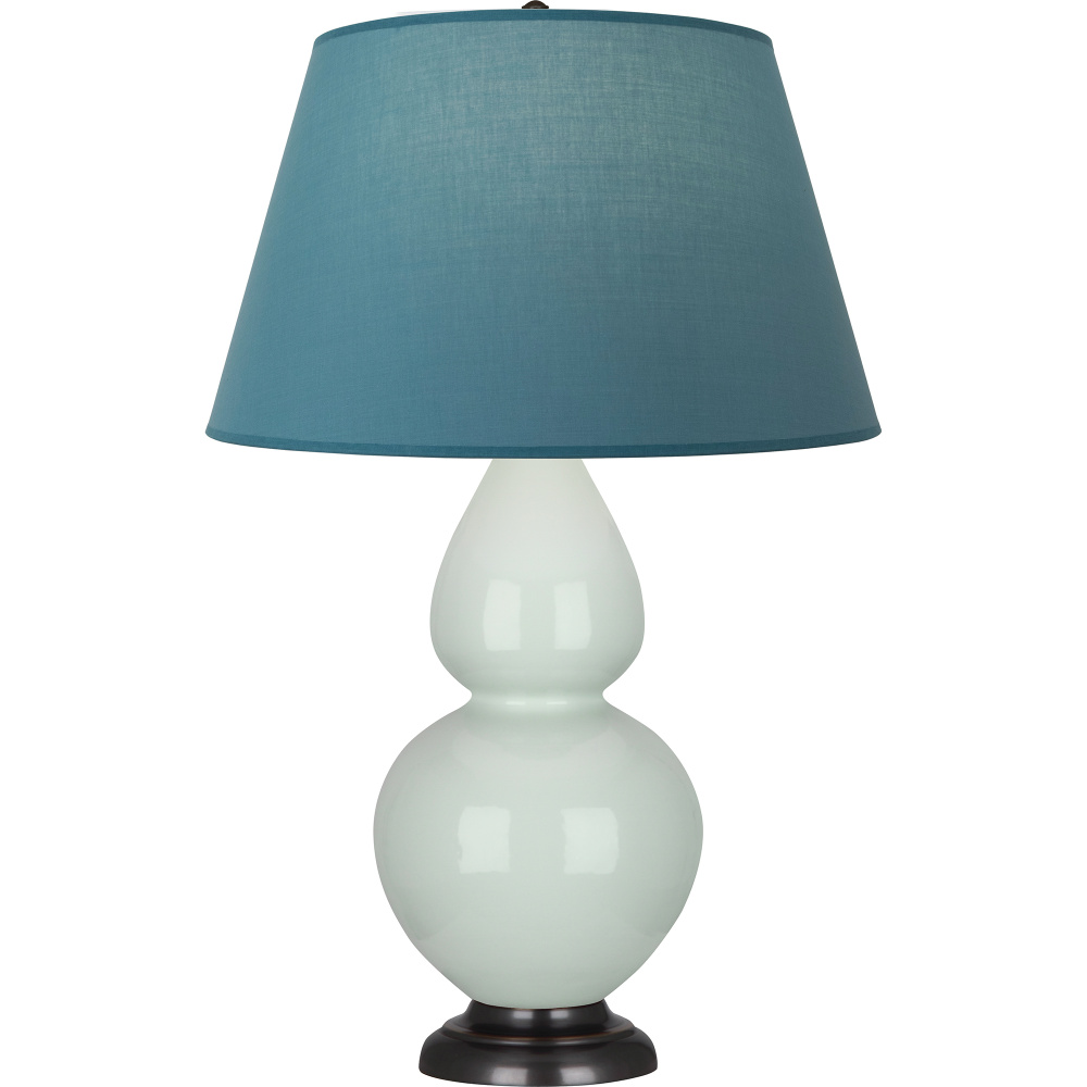 Celadon Double Gourd Table Lamp