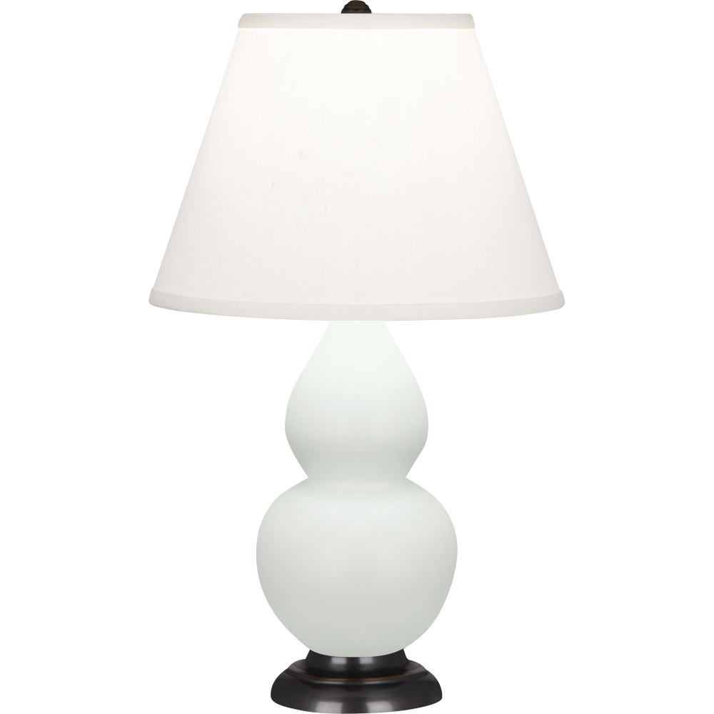 Matte Celadon Small Double Gourd Accent Lamp