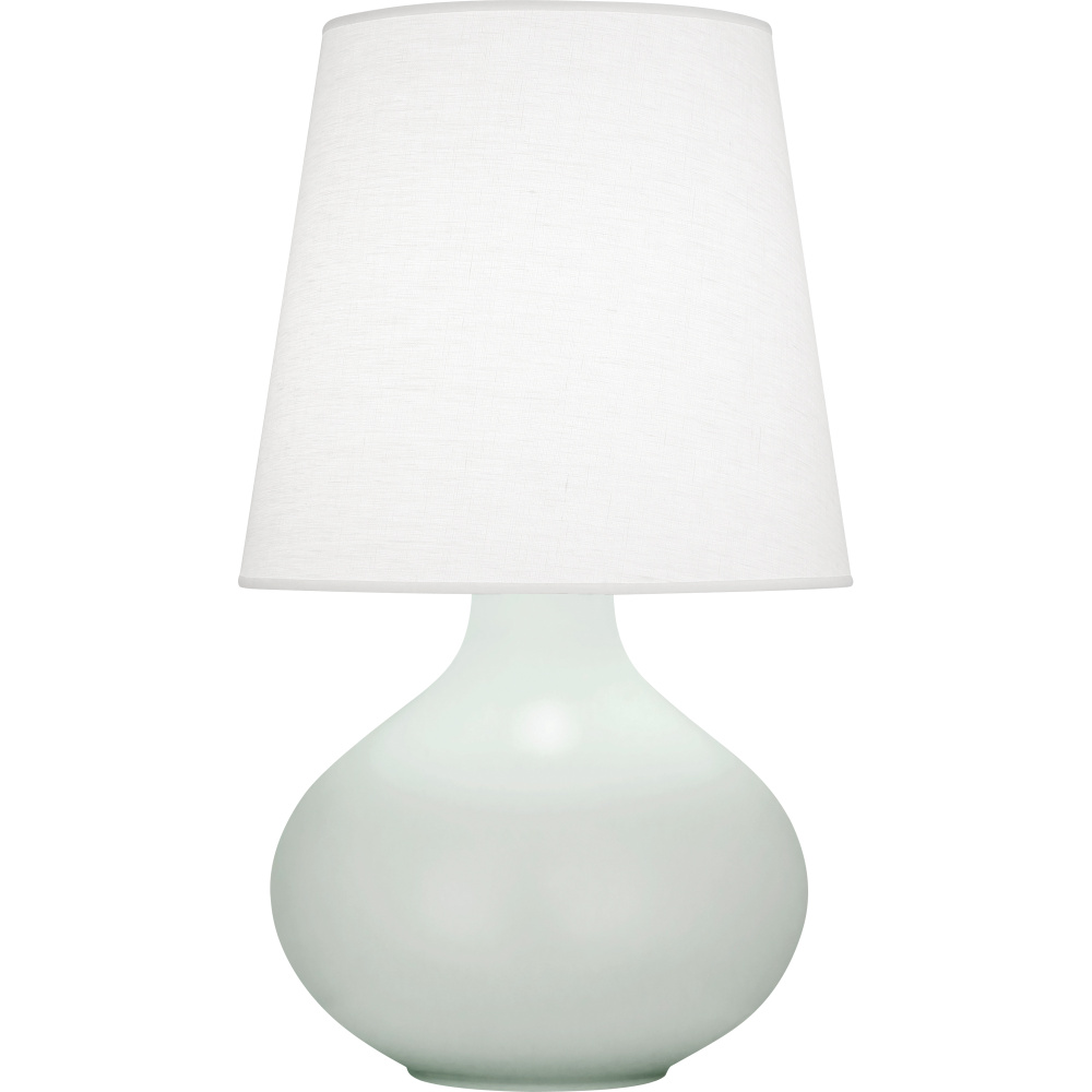 Matte Celadon June Table Lamp