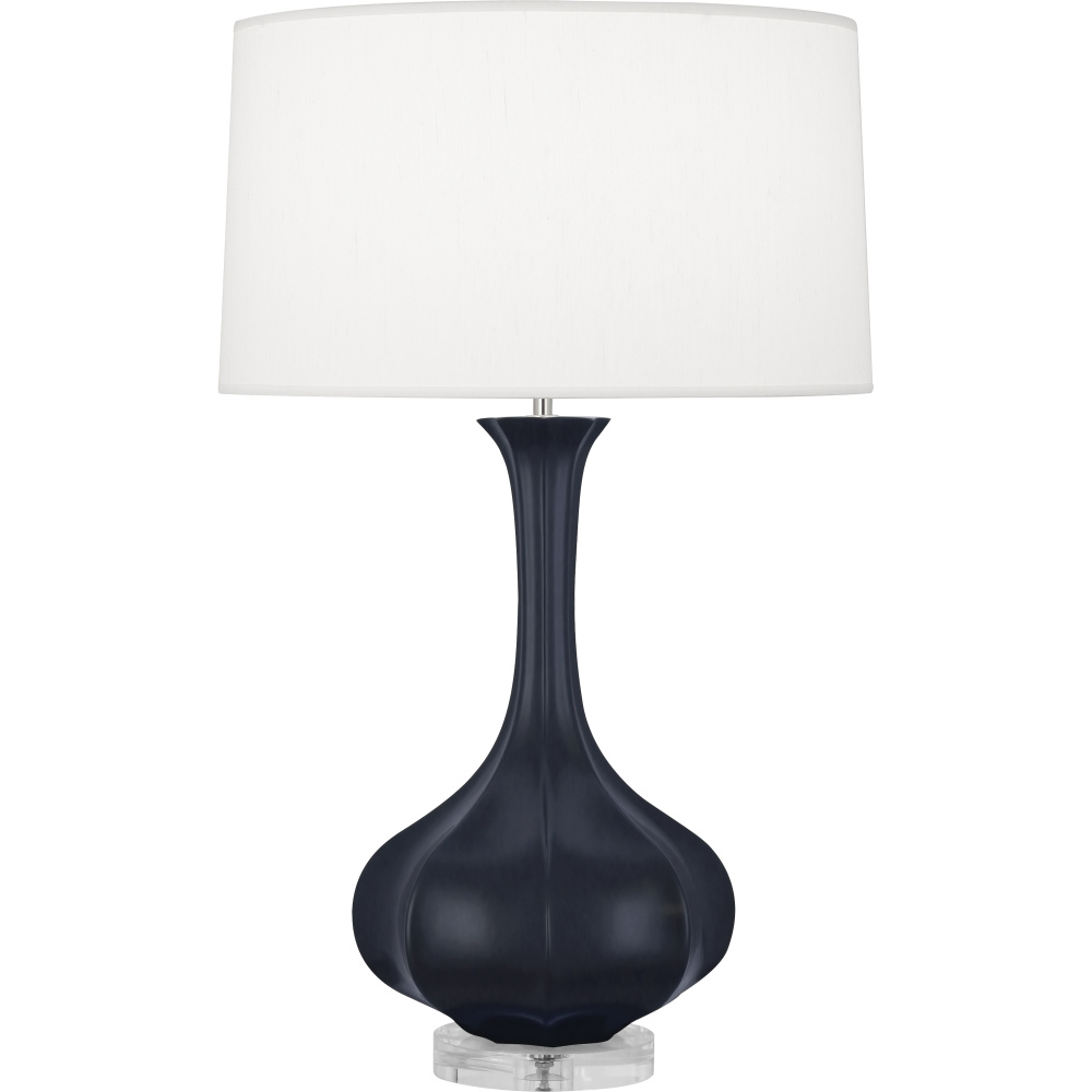 Matte Midnight Blue Pike Table Lamp