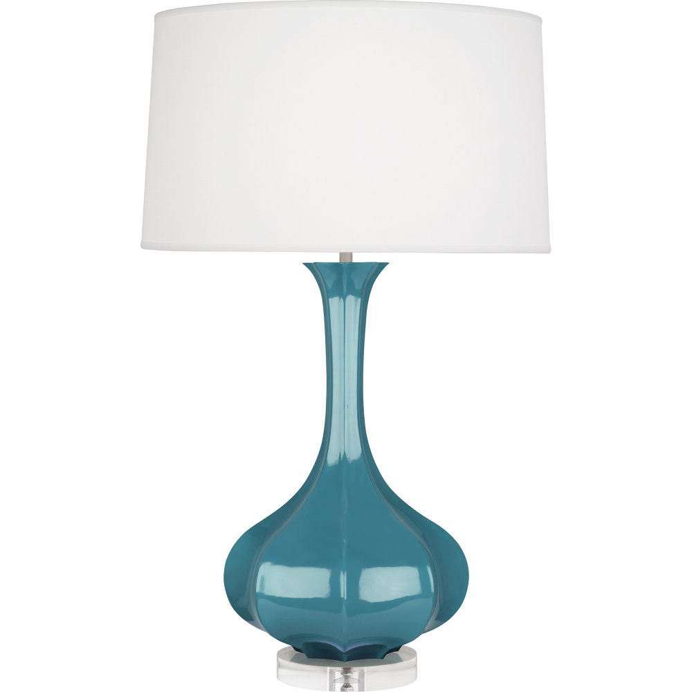 Steel Blue Pike Table Lamp