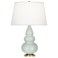 Robert Abbey 256X - Celadon Small Triple Gourd Accent Lamp