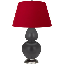 Robert Abbey MCR59R - Matte Ash Double Gourd Table Lamp