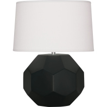 Robert Abbey MOS01 - Matte Obsidian Franklin Table Lamp