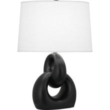 Robert Abbey MOS81 - Matte Obsidian Fusion Table Lamp
