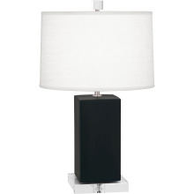 Robert Abbey MOS90 - Matte Obsidian Harvey Accent Lamp