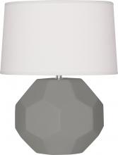 Robert Abbey MST01 - Matte Smokey Taupe Franklin Table Lamp