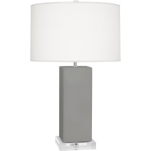 Robert Abbey MST95 - Matte Smokey Taupe Harvey Table Lamp