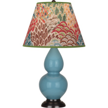 Robert Abbey OB11F - Steel Blue Small Double Gourd Accent Lamp