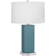 Robert Abbey OB995 - Steel Blue Harvey Table Lamp