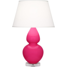 Robert Abbey RZ23X - Razzle Rose Double Gourd Table Lamp