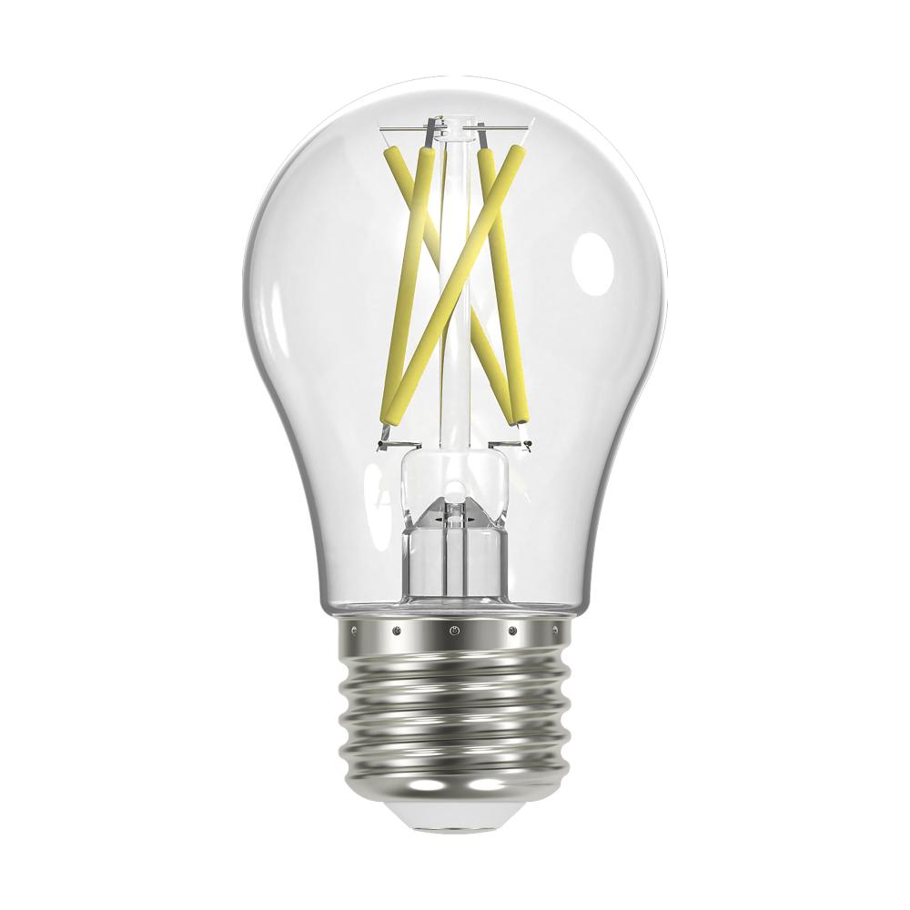 5 Watt A15 LED Filament; Clear; Medium Base; 5000K; 90 CRI; 120 Volt