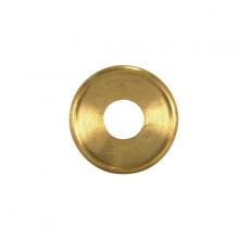 Satco Products Inc. 90/1605 - Turned Brass Check Ring; 1/8 IP Slip; Unfinished; 1-3/4" Diameter