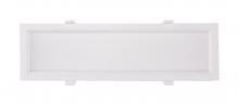 Satco Products Inc. S11720 - 10 Watt LED Direct Wire Linear Downlight; 12 in.; Adjustable CCT; 120 Volt