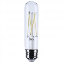 Satco Products Inc. S12524 - 5.5 Watt T10 LED; Medium Base; Clear; 3500K CCT; 120 Volt