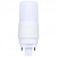 Satco Products Inc. S21430 - 5 Watt; PL LED; G24D Base; Frost Finish; Type A/B Dual Ballast; 2700K; 120-277 Range Voltage