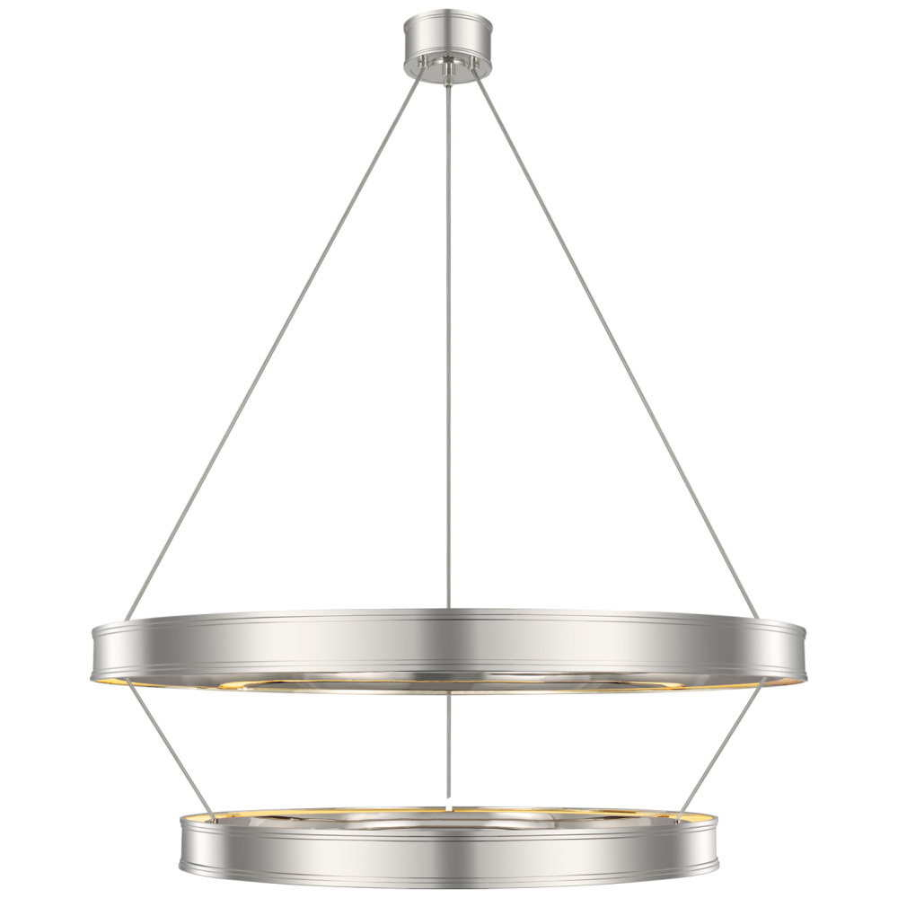 Connery 40" Two-Tier Ring Chandelier