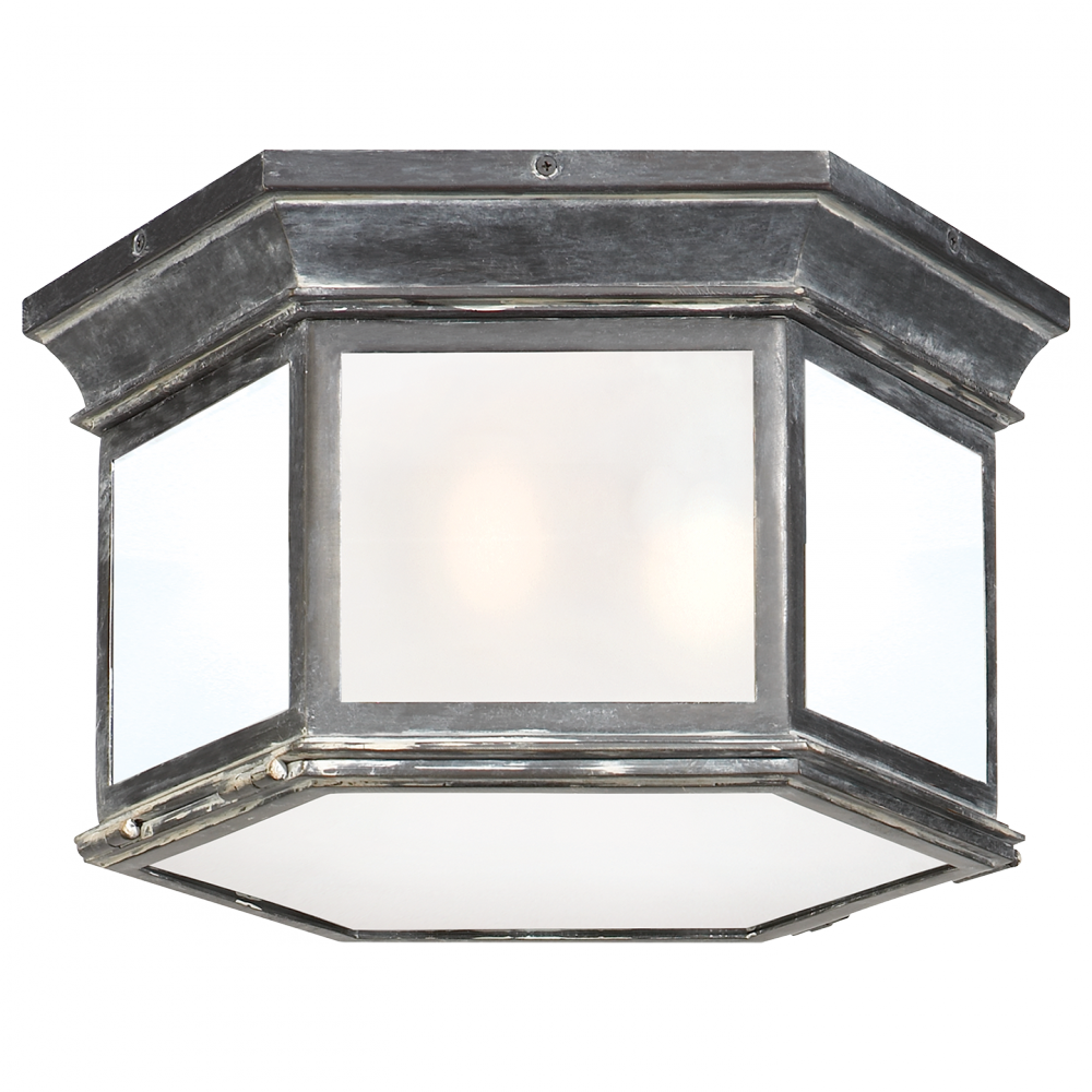 Club Large Hexagonal Flush Mount