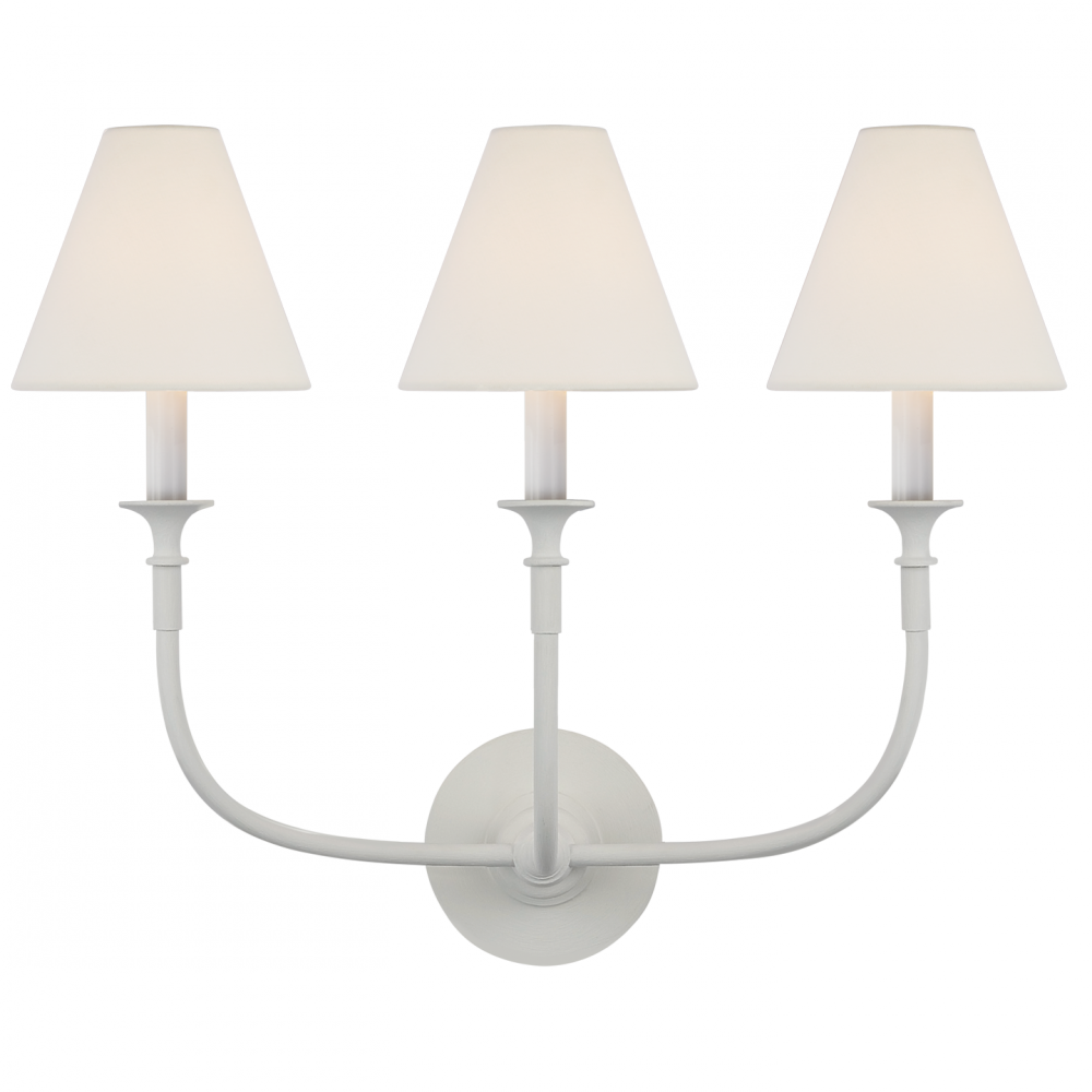 Piaf Triple Sconce