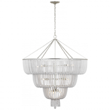 Visual Comfort & Co. Signature Collection ARN 5303BSL-WG - Jacqueline 46" Basket Chandelier
