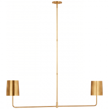 Visual Comfort & Co. Signature Collection BBL 5085G-G - Go Lightly 54" Two Light Linear Chandelier