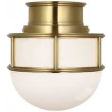 Visual Comfort & Co. Signature Collection CHC 4130AB-WG - Martil 8" Flush Mount