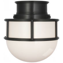 Visual Comfort & Co. Signature Collection CHC 4130BZ-WG - Martil 8" Flush Mount