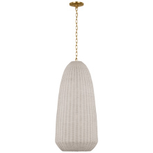 Visual Comfort & Co. Signature Collection CHC 5656AB-CLW - Kokomo 20" Elongated Pendant