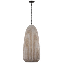 Visual Comfort & Co. Signature Collection CHC 5656BZ-ASW - Kokomo 20" Elongated Pendant