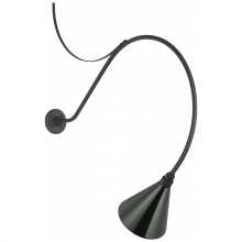 Visual Comfort & Co. Signature Collection TOB 2807MBK/S10-G - Academy 36" Anchored Larrabee Barn Light