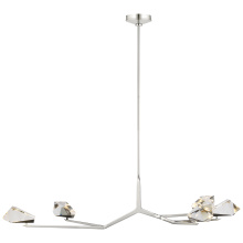 Visual Comfort & Co. Signature Collection WF 5040PN-CC - Carraig 52" 5 Light Chandelier