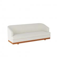 Arteriors Home FFU04 - Bishop Sofa Frost Linen White Oyster