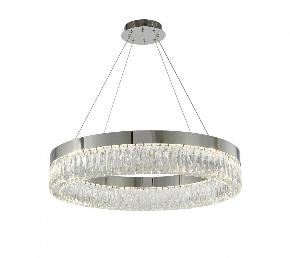 LED Chandelier Chrome