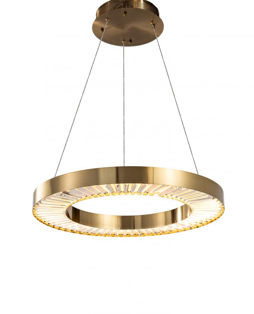 LED Chandelier Gold