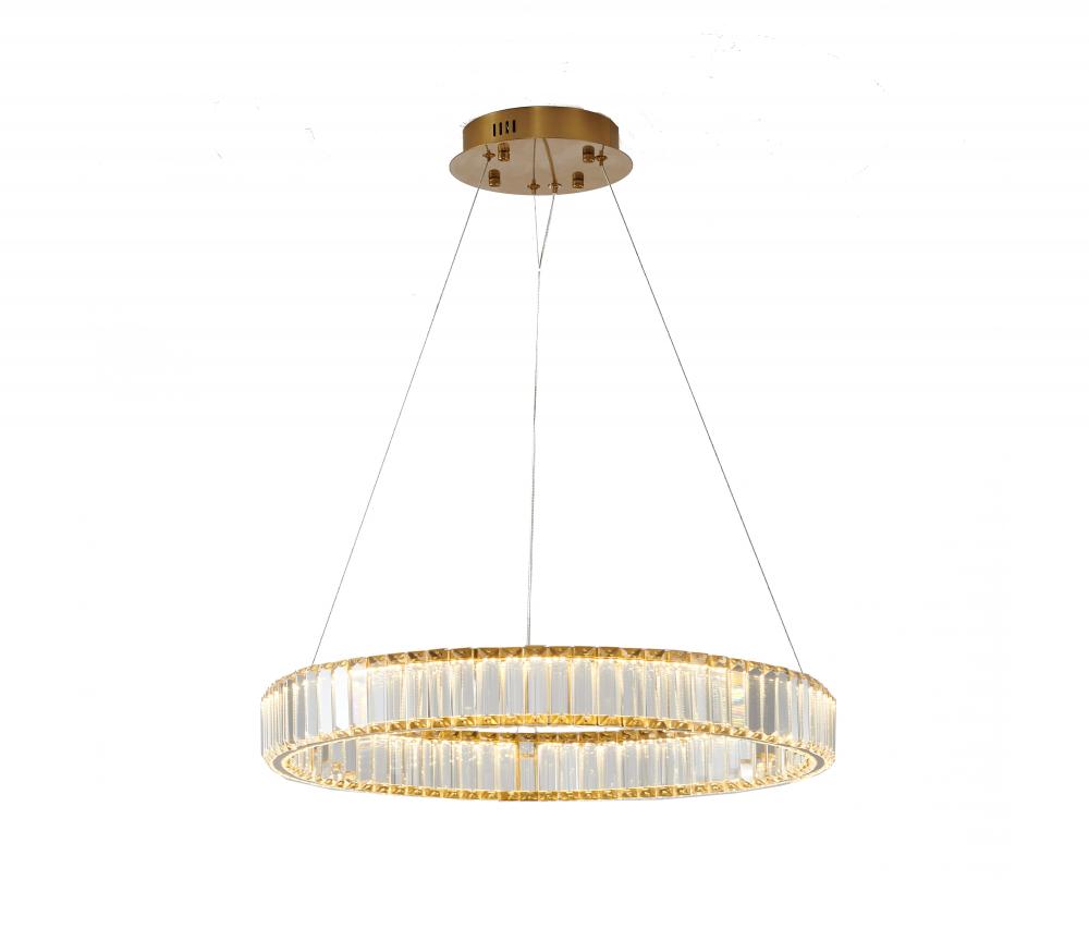 LED Chandelier Gold