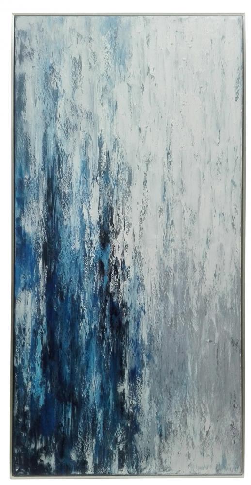 Oil Painting Blue & white