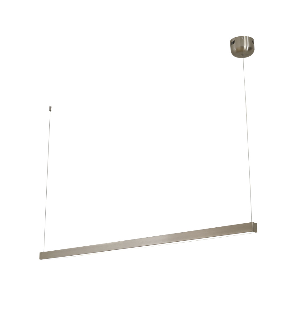 Satin Nickel LED Chandelier