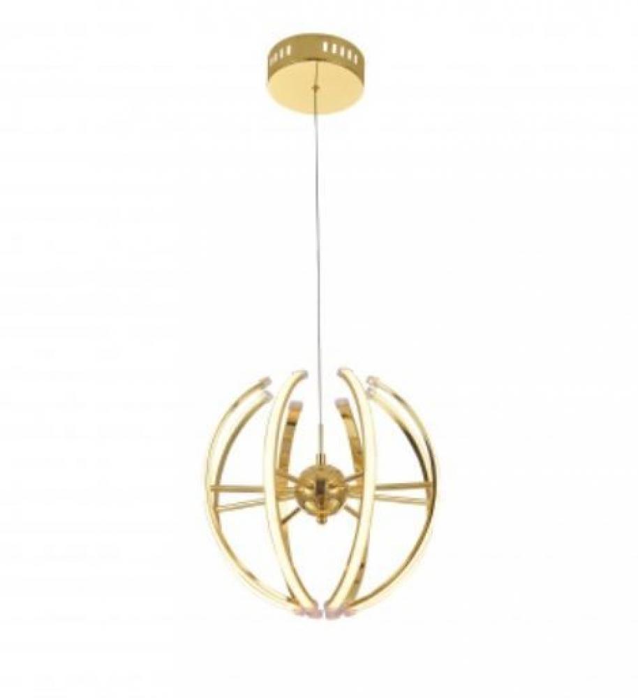 LED Chandelier Gold